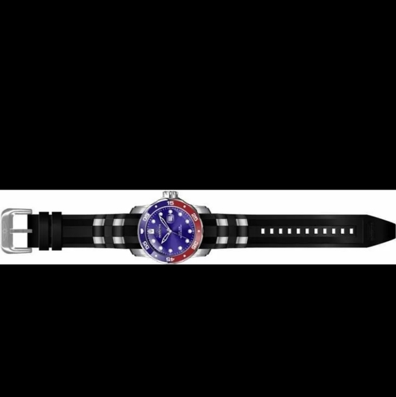***SOLD*** Invicta Pro Diver Quartz Blue Dial Pepsi Bezel Men's Watch - Picture 5 of 5
